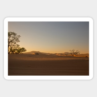 Sunrise at sossusvlei Sticker